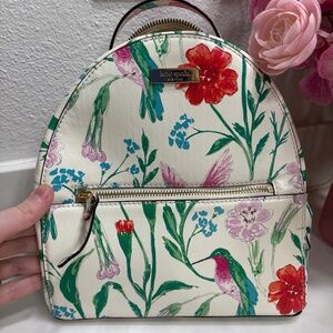 Kate Spade Hummingbird Leather Backpack